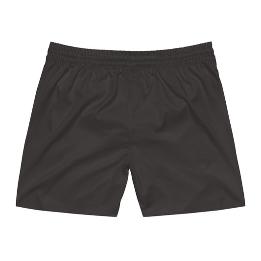 Off-Road Life Supply Co. Board Shorts — Men's Mid-Length Beach Shorts - Charcoal