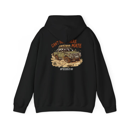 “Can’t Park There Mate” Off-Road 4x4 Hoodie - Sand