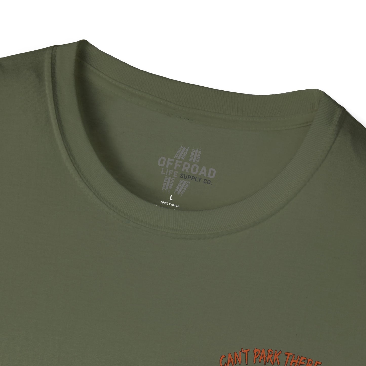 “Can’t Park There Mate” Off-Road 4x4 Adventure Tee - Green