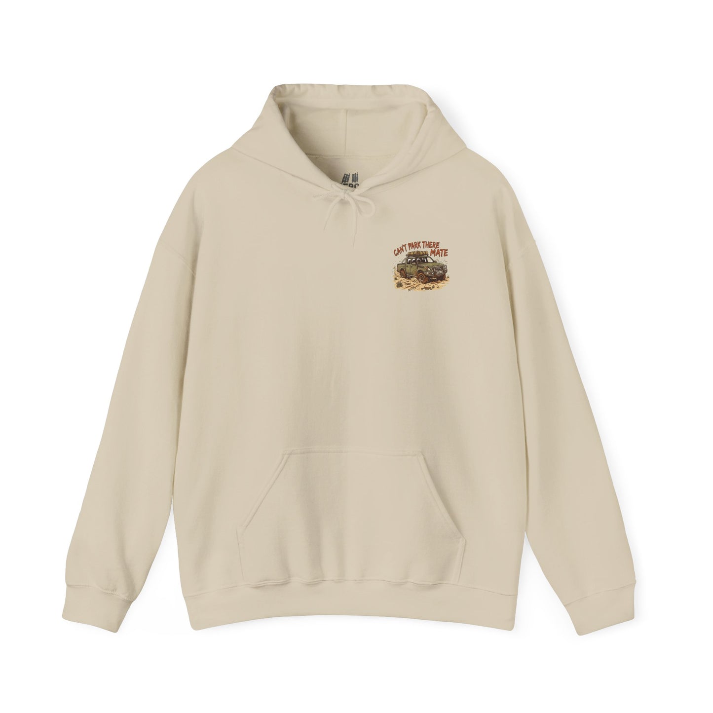 “Can’t Park There Mate” Off-Road 4x4 Hoodie - Navy
