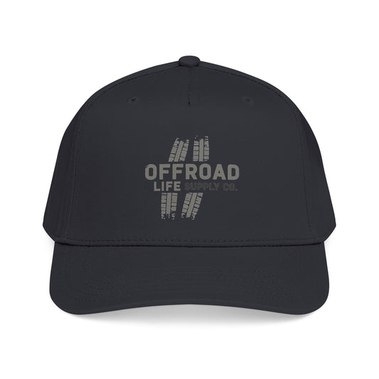 Offroad Life Supply Co. Mid-Profile Baseball Cap — Adventure Offroad Logo Hat - 3 colours