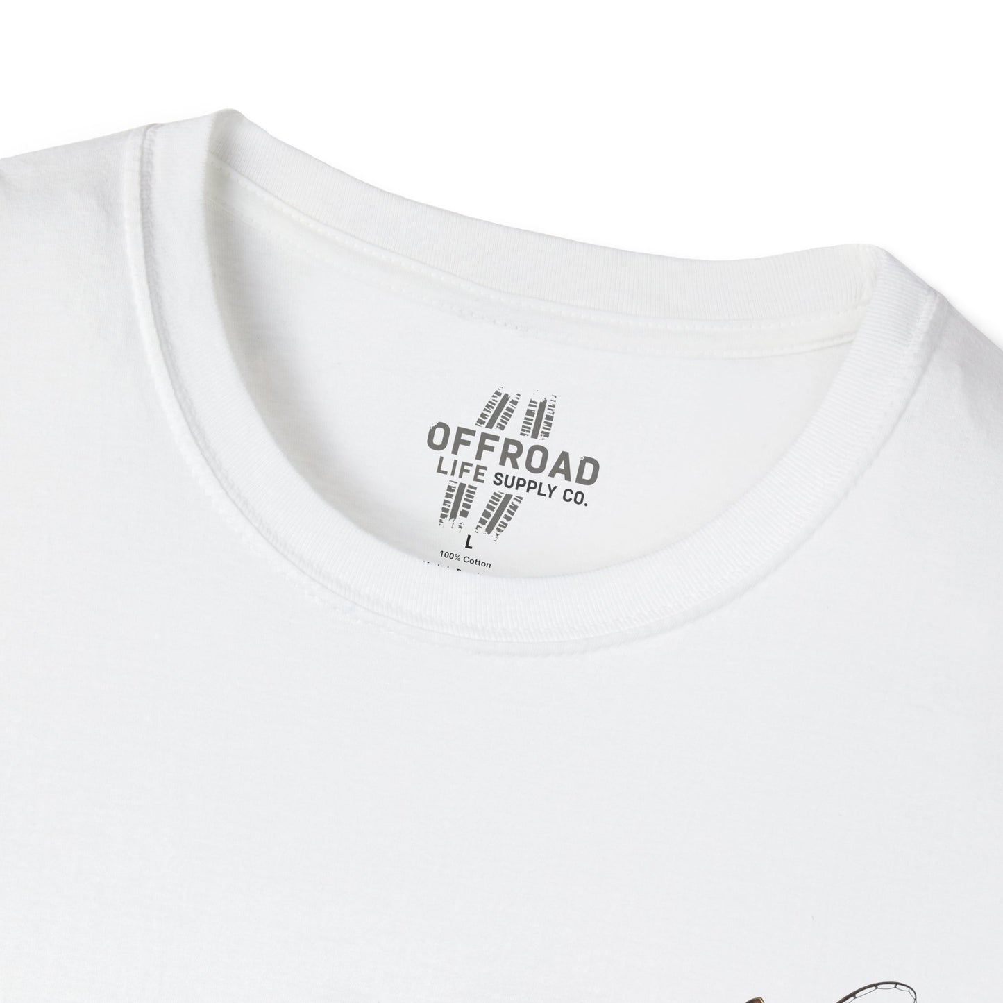 Fishing Tee — “Bottom Bashing” Boat Fishing Graphic T-Shirt - Beige