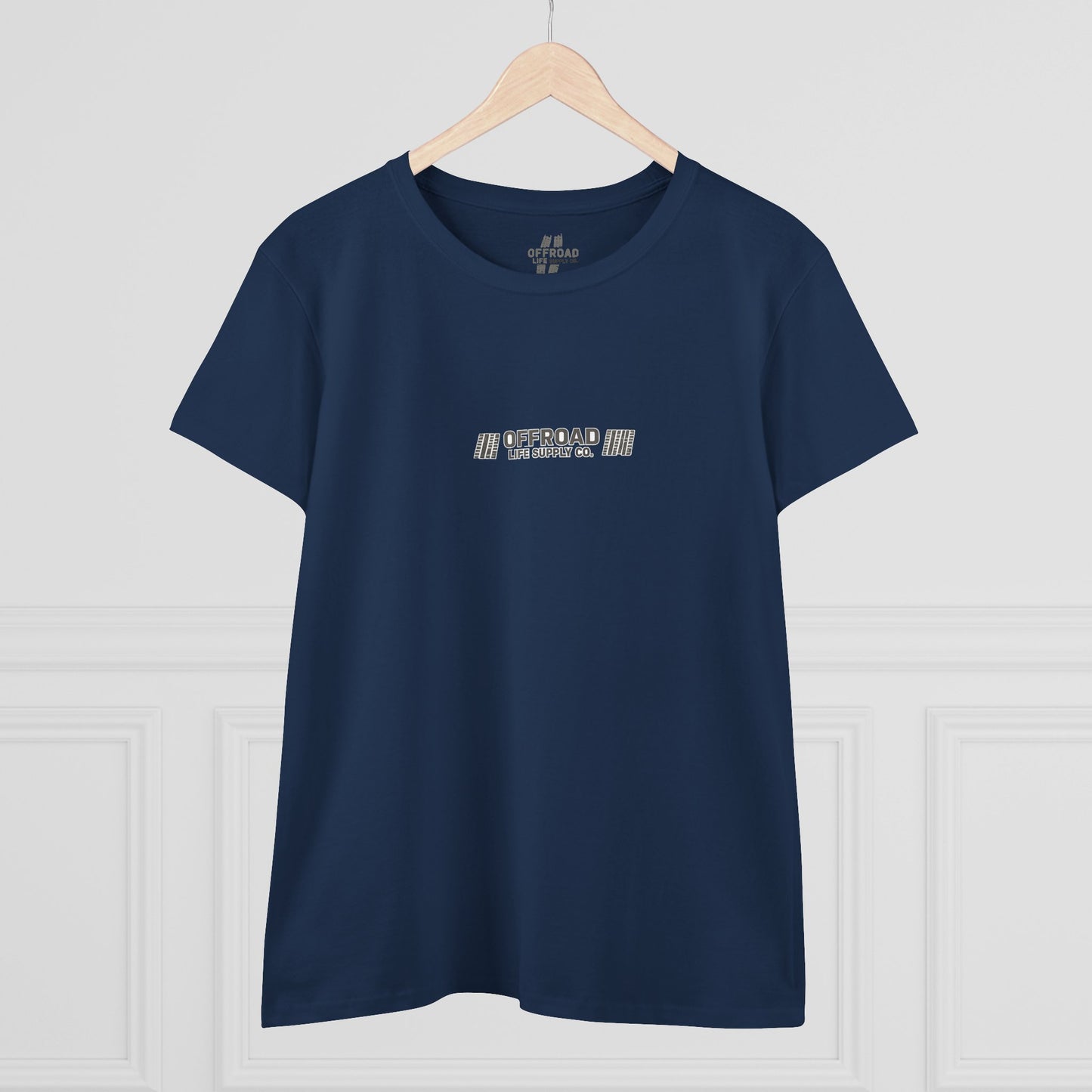 Offroad Life Supply Co. Graphic Tee — Women's Off-Road Basic T-Shirt - White