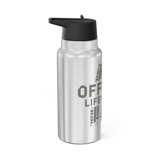 32oz Gator Off-Road Tumbler – Stainless Steel Adventure Water Bottle