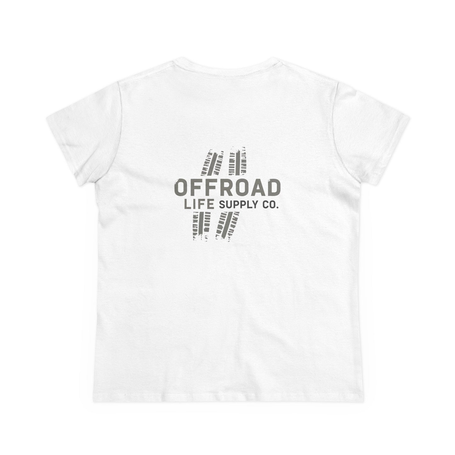 Offroad Life Supply Co. Graphic Tee — Women's Off-Road Basic T-Shirt - Pink