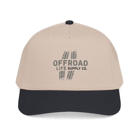 Offroad Life Supply Co. Mid-Profile Baseball Cap — Adventure Offroad Logo Hat - 3 colours