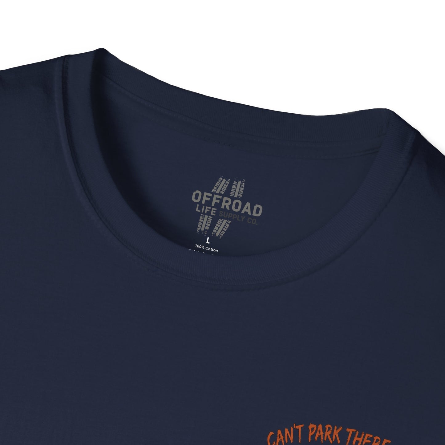 “Can’t Park There Mate” Off-Road 4x4 Adventure Tee - Navy