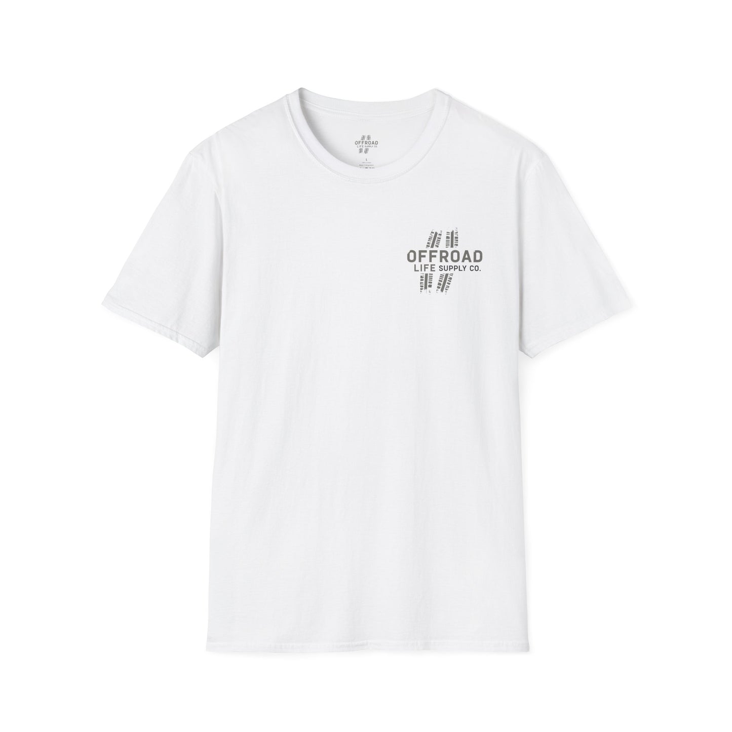 Offroad Life Co. Chest Logo Basic T-Shirt — Adventure Graphic Tee - 6 colours