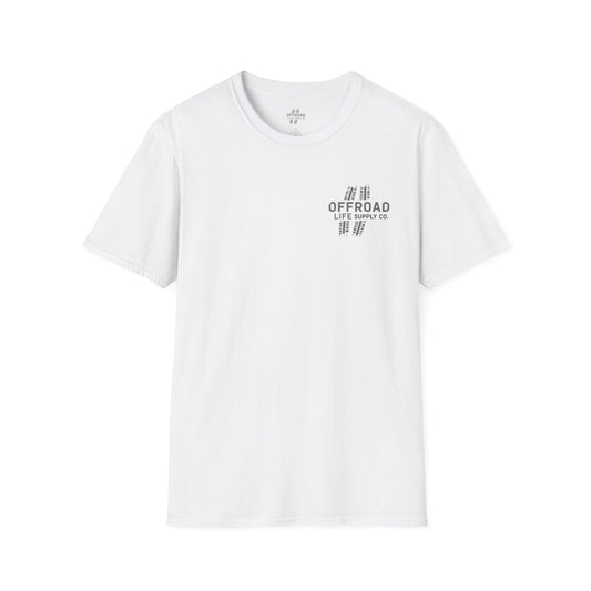 Offroad Life Co. Chest Logo Basic T-Shirt — Adventure Graphic Tee - 6 colours