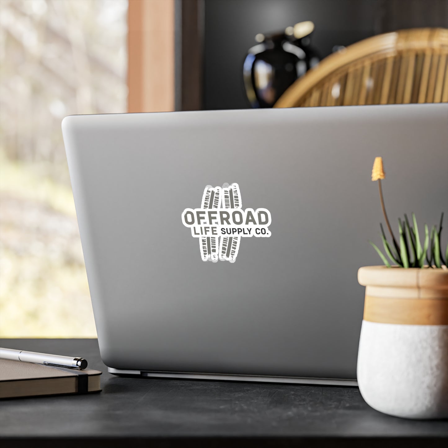 Offroad Life Logo - Vinyl Kiss-Cut Stickers