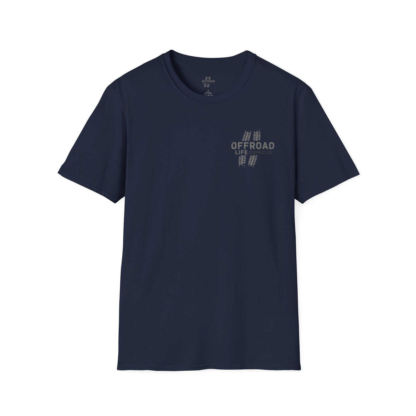 Offroad Life Co. Chest Logo Basic T-Shirt — Adventure Graphic Tee - 6 colours