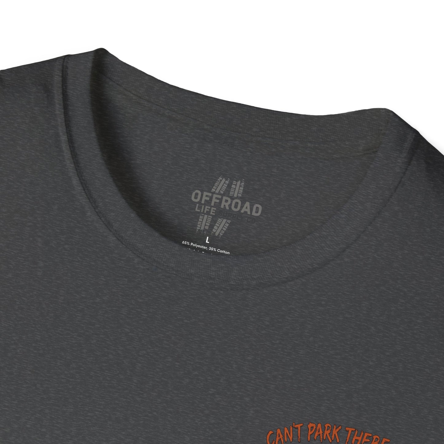 “Can’t Park There Mate” Off-Road 4x4 Adventure Tee - White