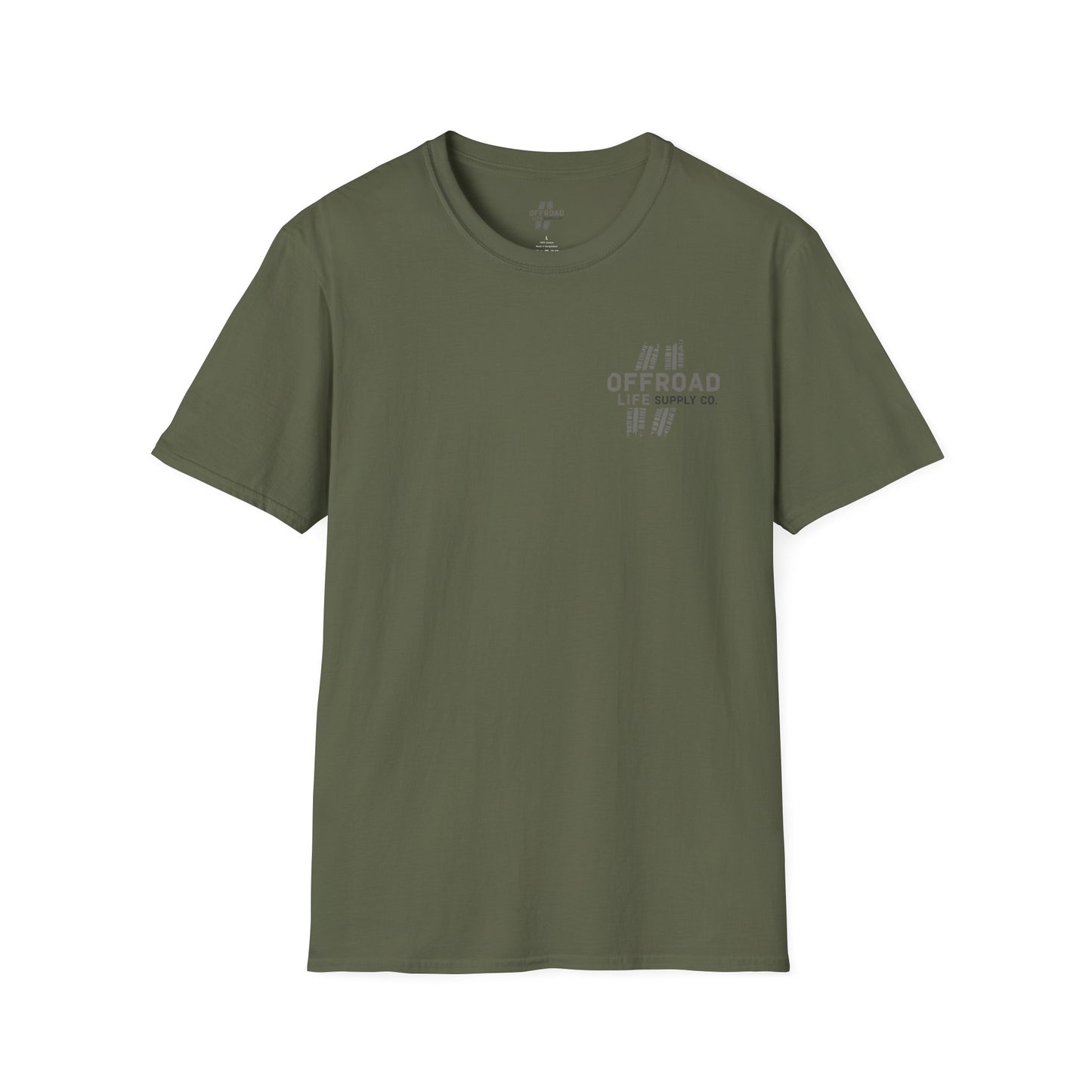 Offroad Life Co. Chest Logo Basic T-Shirt — Adventure Graphic Tee - 6 colours