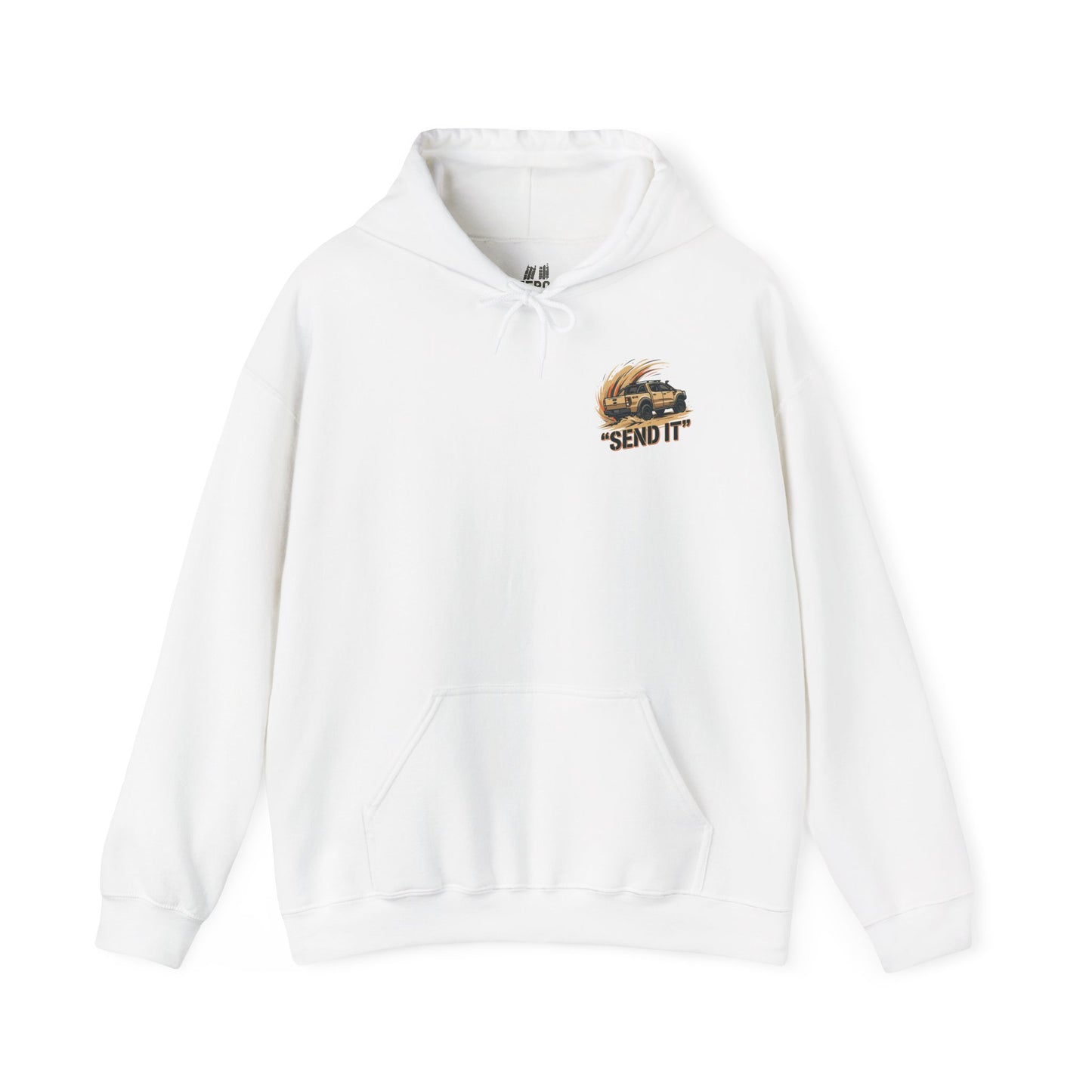 Off-Road Womens 'Send It' Hoodie — Adventure 4x4 Hoodie - Pink