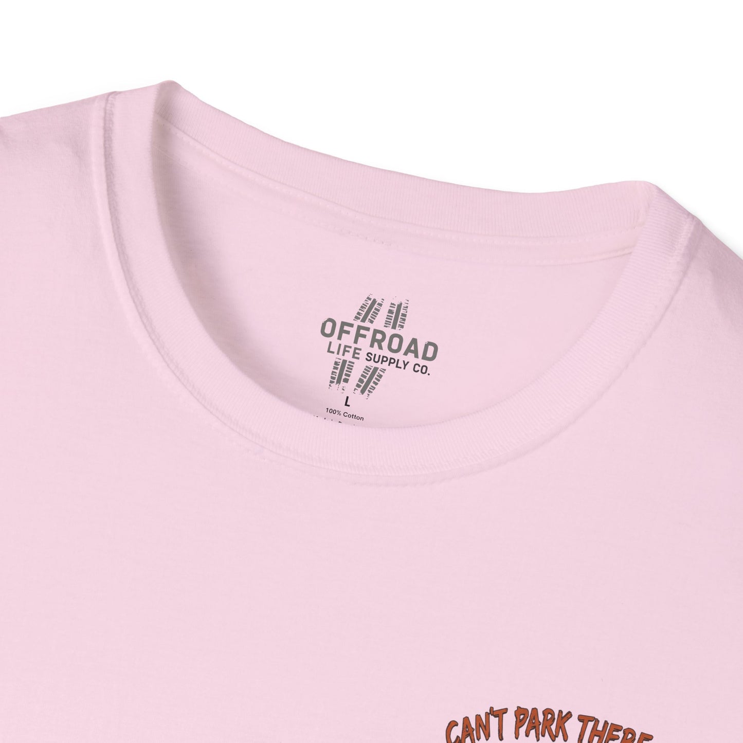 “Can’t Park There Mate” Off-Road 4x4 Adventure Tee - White