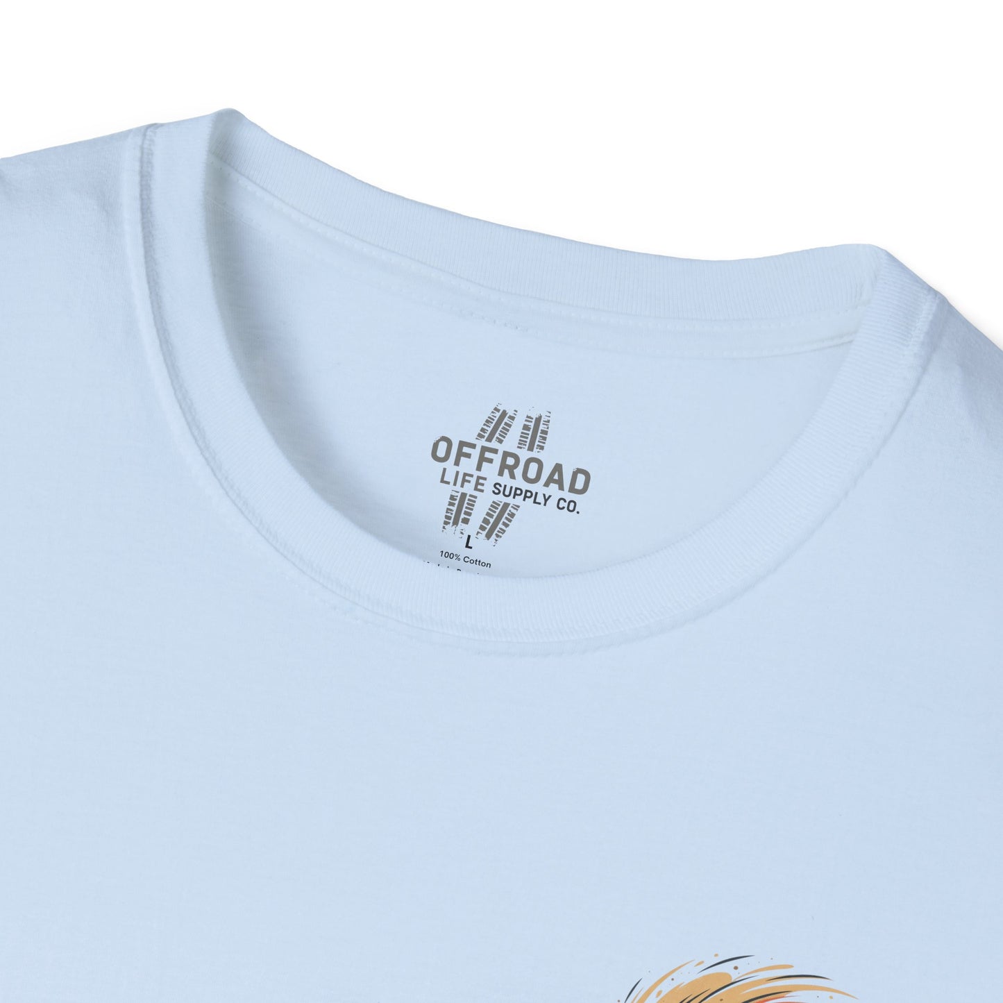 Off‑Road 'Send It' T-Shirt — Adventure 4x4 Graphic Tee - Military Green