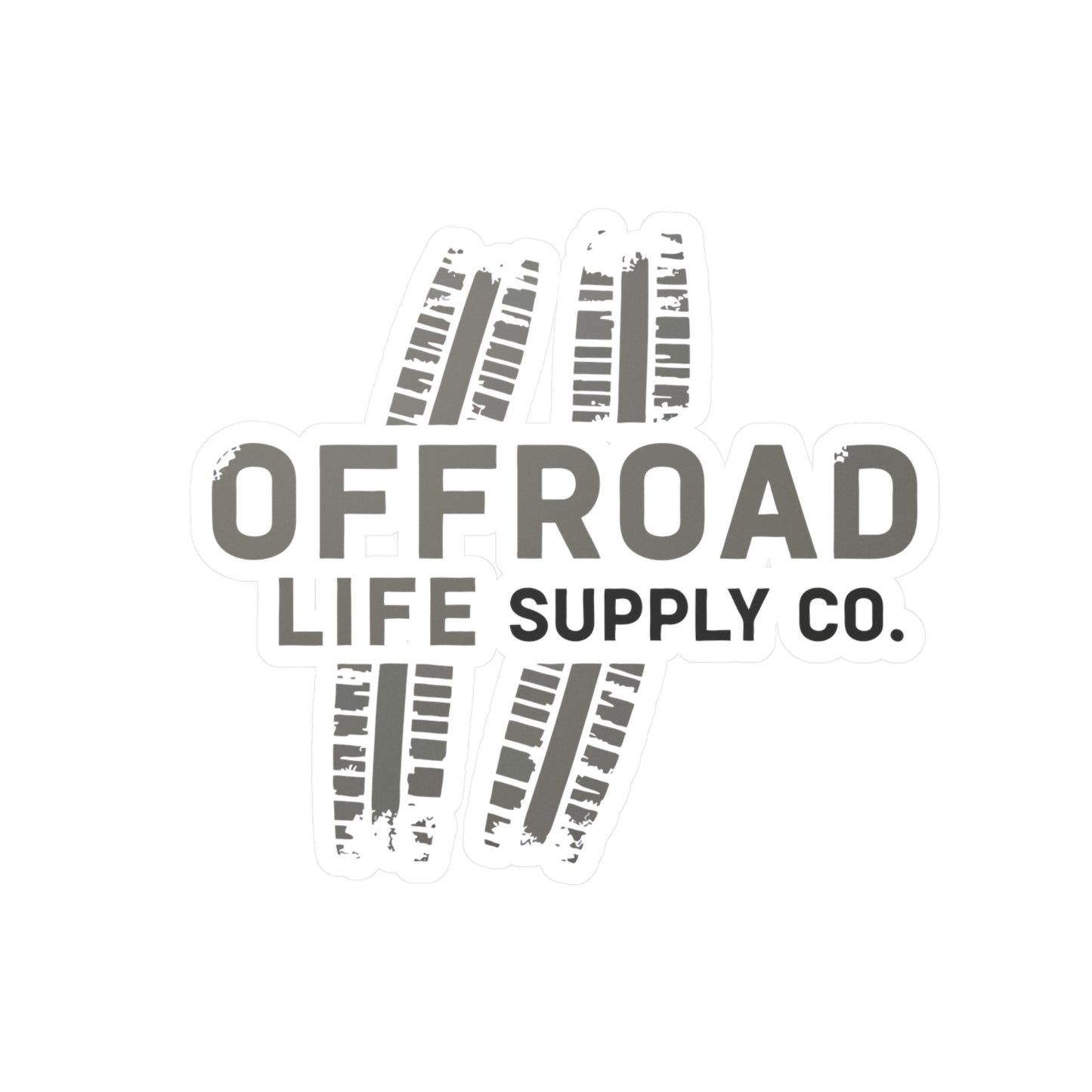Offroad Life Logo - Vinyl Kiss-Cut Stickers