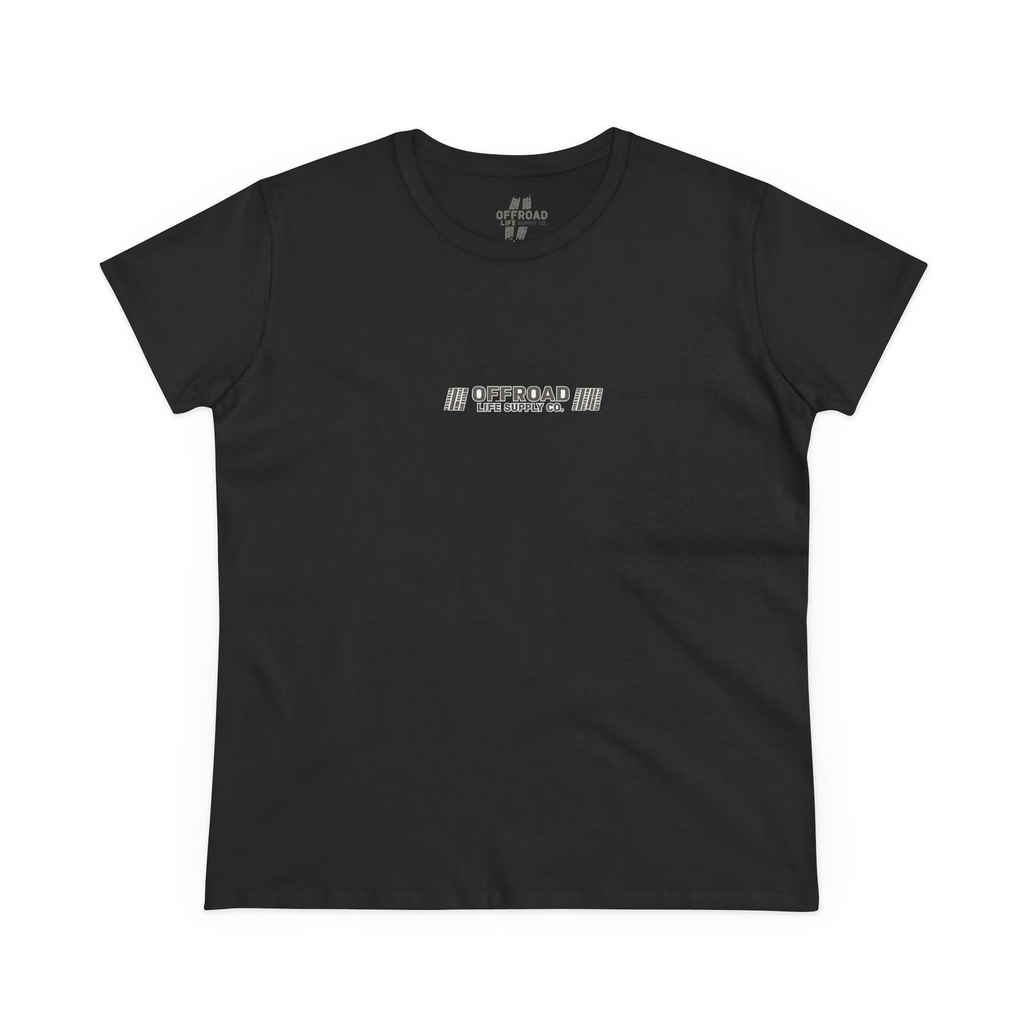 Offroad Life Supply Co. Graphic Tee — Women's Off-Road Basic T-Shirt - White