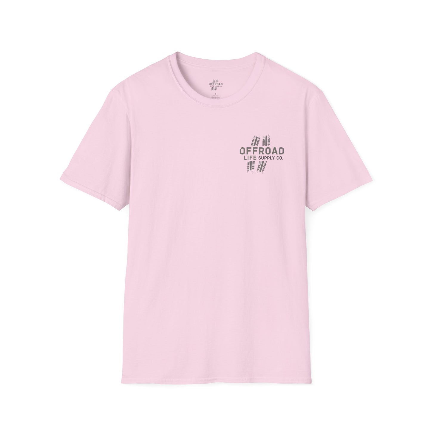 Offroad Life Co. Chest Logo Basic T-Shirt — Adventure Graphic Tee - 6 colours