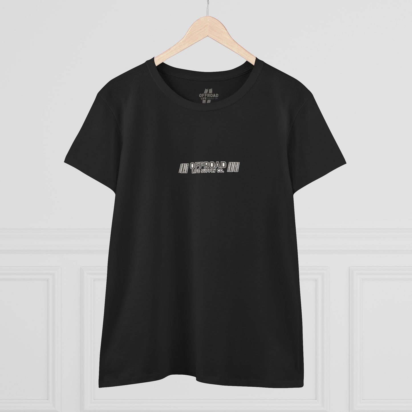 Offroad Life Supply Co. Graphic Tee — Women's Off-Road Basic T-Shirt - White