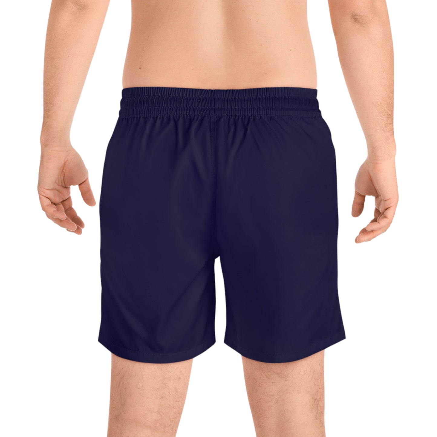 Off-Road Life Supply Co. Board Shorts — Men's Mid-Length Beach Shorts - Navy