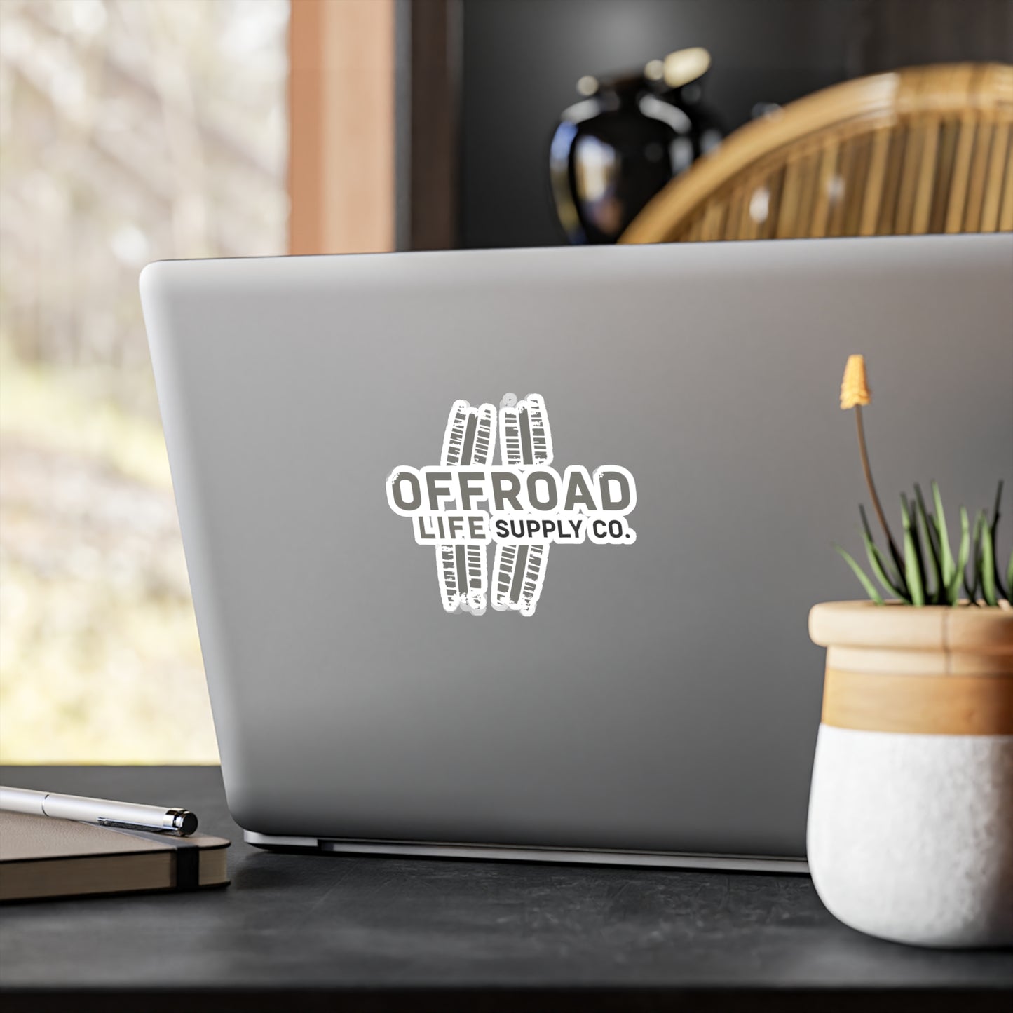 Offroad Life Logo - Vinyl Kiss-Cut Stickers